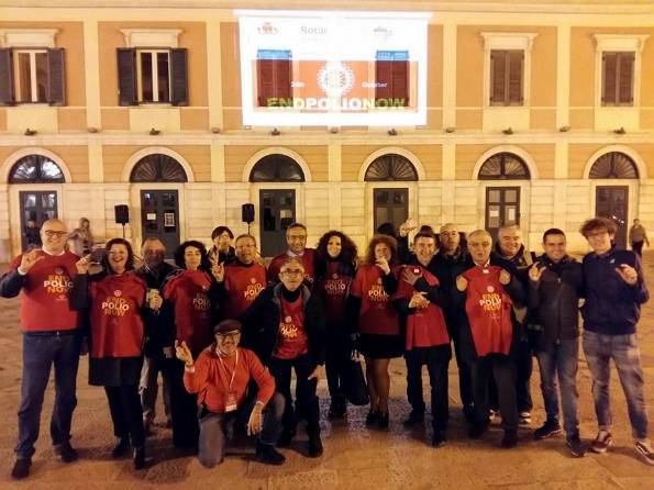 World Polio Day a Bisceglie sabato 4 novembre