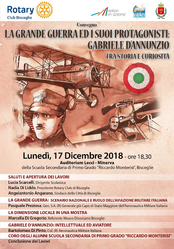 La Grande Guerra e Gabriele D'Annunzio