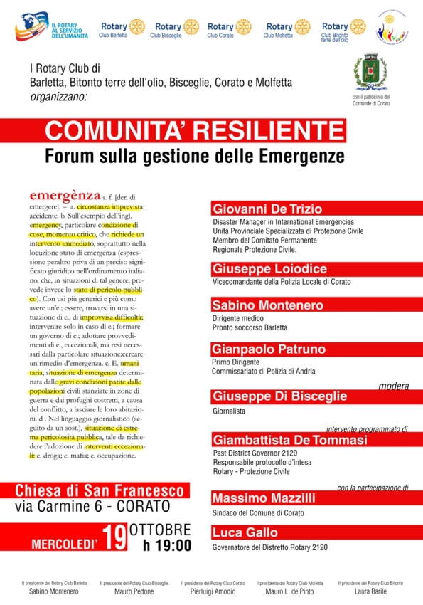 La Gestione delle Emergenze