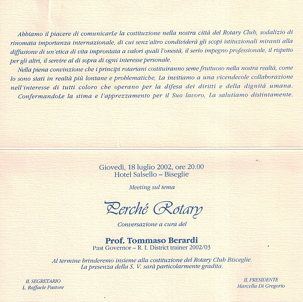 Rotary Club Bisceglie