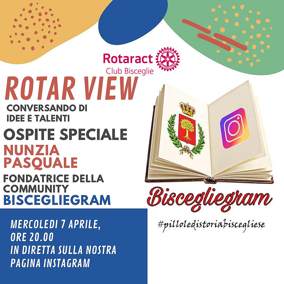 RotarView: incontro con Nunzia Pasquale, founder di Biscegliegram
