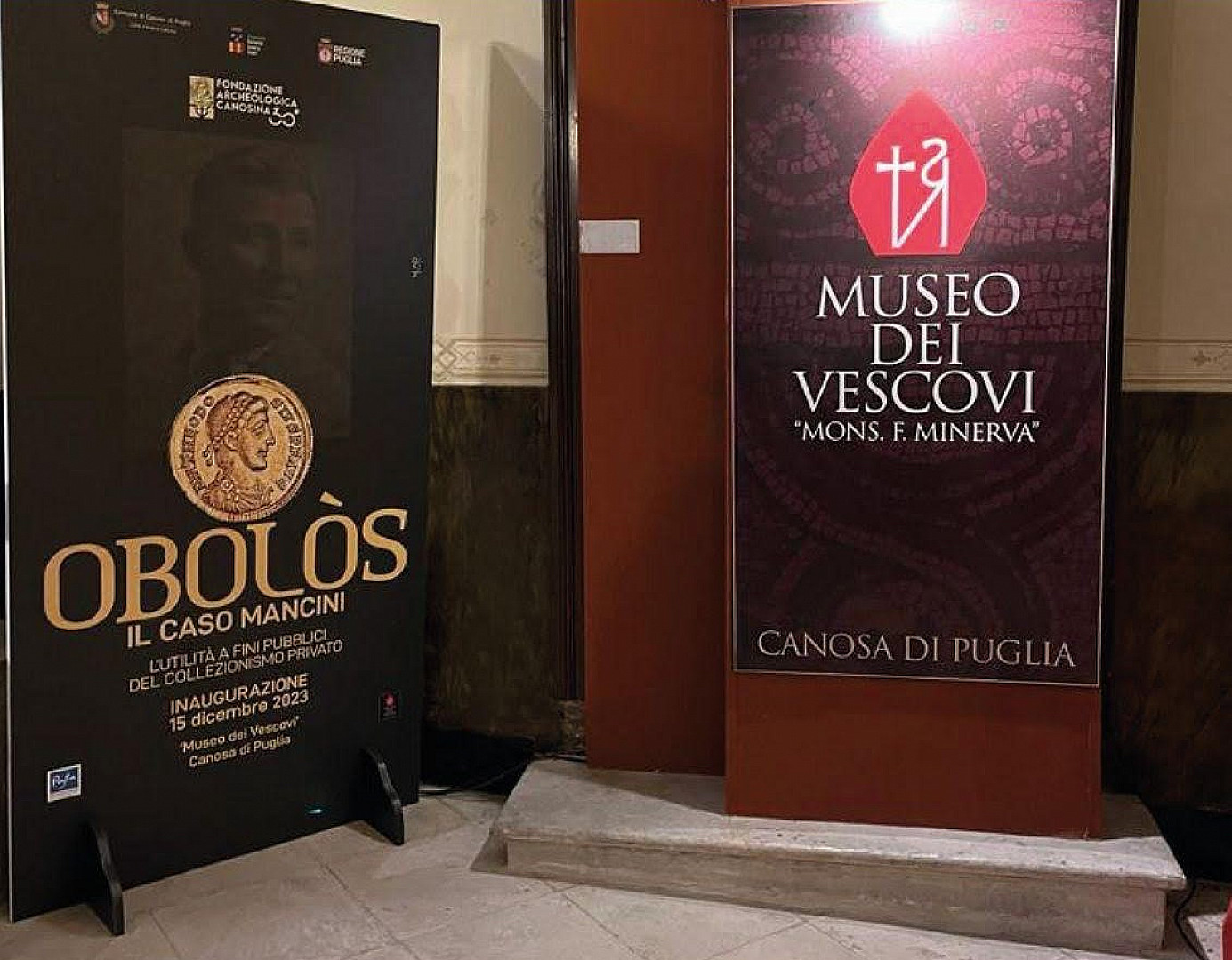 Visita a Canosa e alla mostra archeologica/numismatica "Obolòs: il caso Mancini"