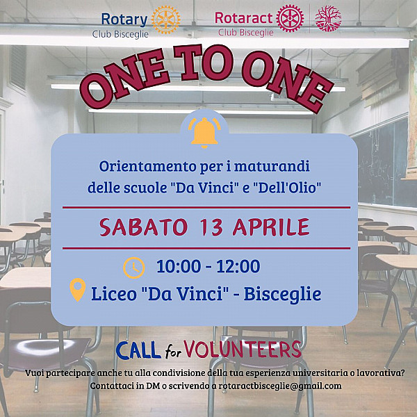 Incontri one to one per l'orientamento universitario e professionale