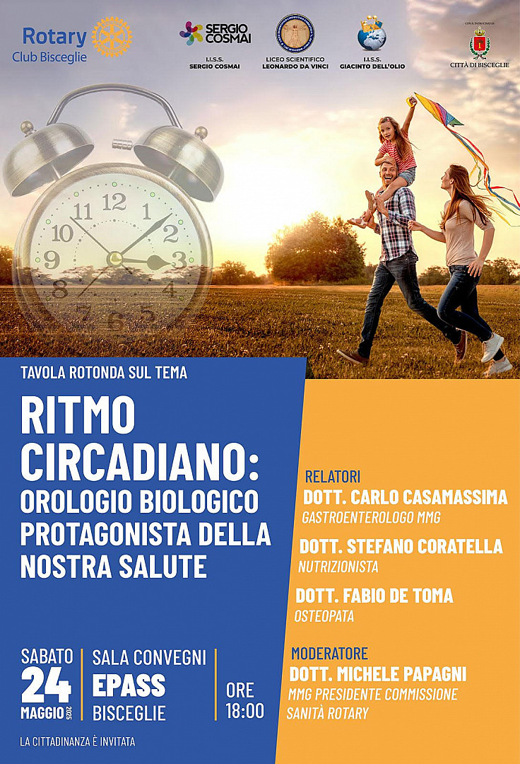 Ritmo Circadiano "Orologio biologico protagonista della nostra salute"