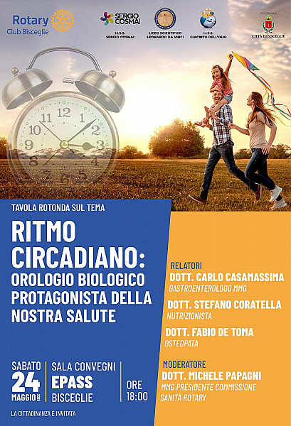 Ritmo Circadiano "Orologio biologico protagonista della nostra salute"