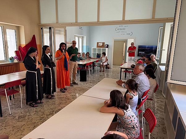 Consegna del service "Un atelier per i bambini di Villa Giulia"