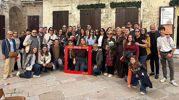 Passeggiata gastonomica guidata per "End Polio Now" a cura del Rotaract