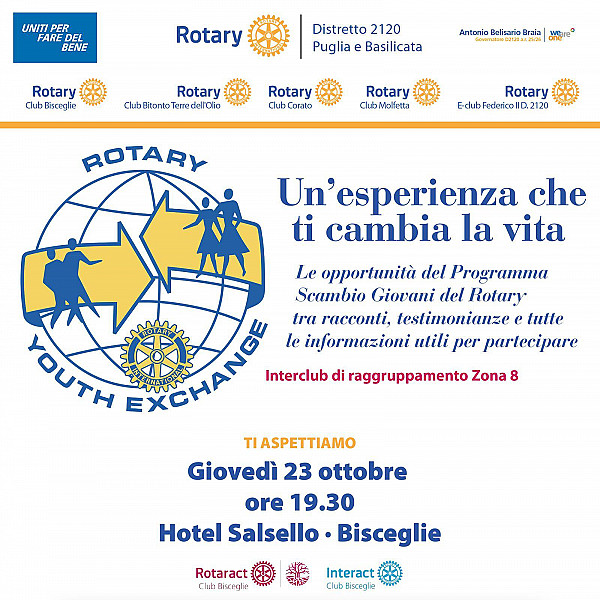 Lo Scambio Giovani del Rotary: un'esperienza che ti cambia la vita