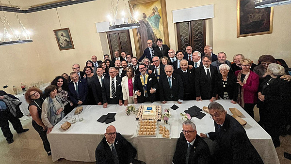 Visita del Governatore Antonio Bellisario Braia