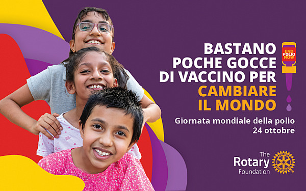 End Polio Now - Giornata mondiale per la lotta alla poliomielite