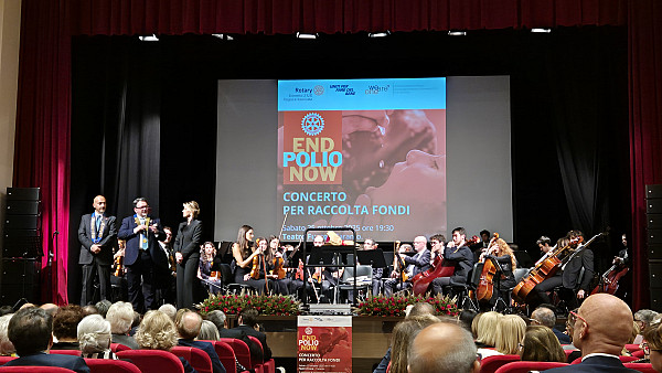 Concerto distrettuale per raccolta fondi "End Polio Now"