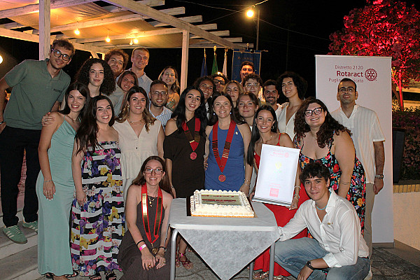 Passaggio delle consegne dei Rotaract Club di Bisceglie e Molfetta