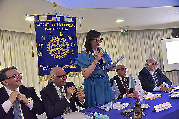 Discorso di insediamento del Presidente 2026-27 del R.C. Bisceglie Antonella LAFRANCESCHINA