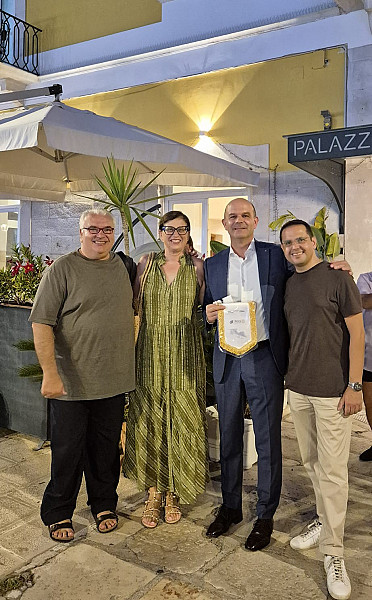 Un altro bel momento di incontro fra i Club gemellati di Belluno e Bisceglie