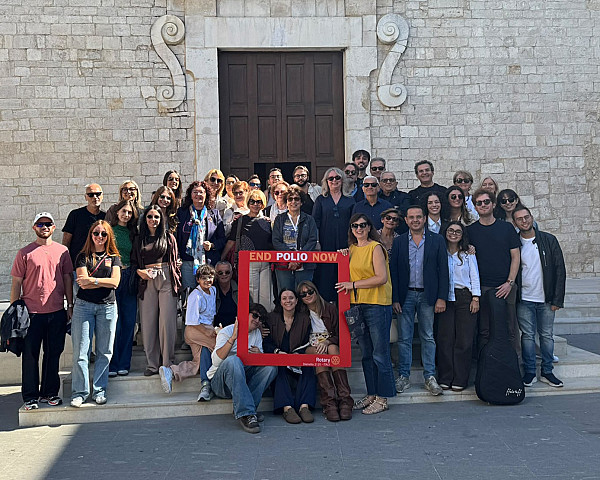 Sulle tracce di Francesco: visita guidata per End Polio Now
