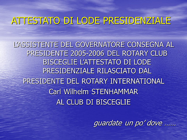 Rotary Club Bisceglie